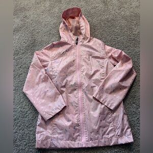 IS Apparel Girls Pink w Unicorns Raincoat with Mesh & Hood

Size S (7/8)
